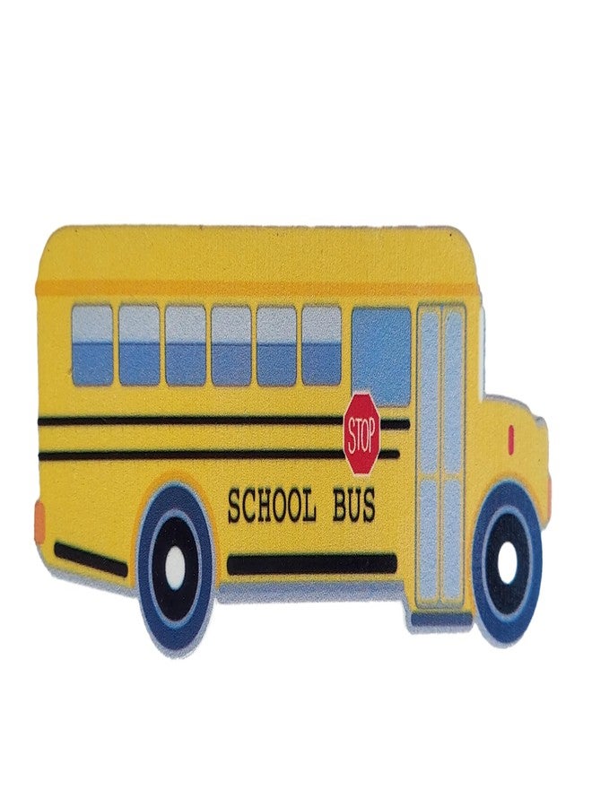 MPD Wood Painted Cutout Shape (School Bus)
